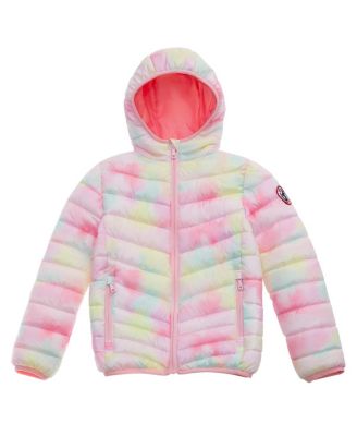 Girls Reversible Lightweight Puffer Jacket