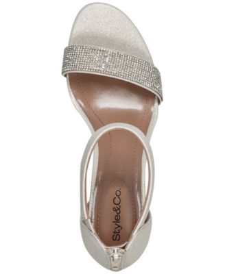 Women's Phillys Two-Piece Evening Sandals, Created for Macy's 