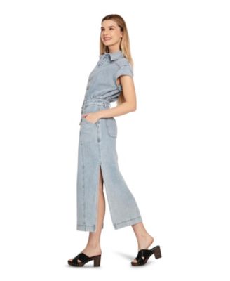 Sundown Denim Midi Shirt Dress