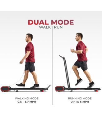 Treadpad Under Desk Walking / Running Smart Treadmill with Convenient Remote Control &  SunnyFit App Enhanced Bluetooth Connectivity