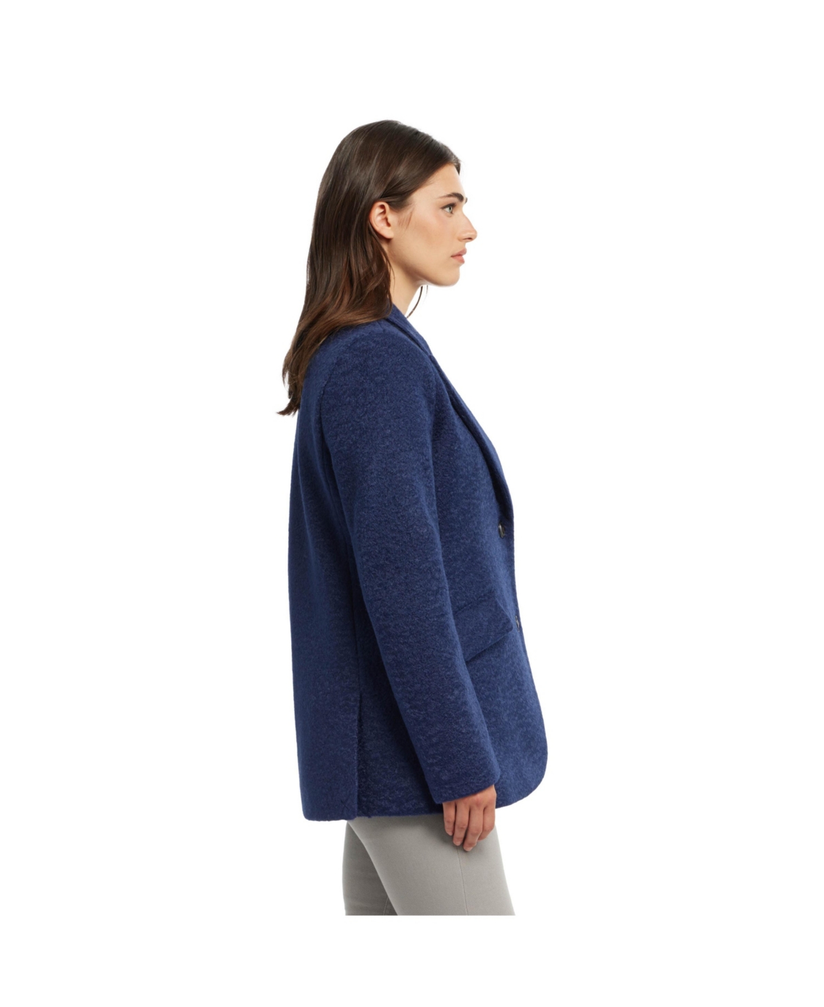 Ellen Tracy Women's Wave Boucle Tailored Coat