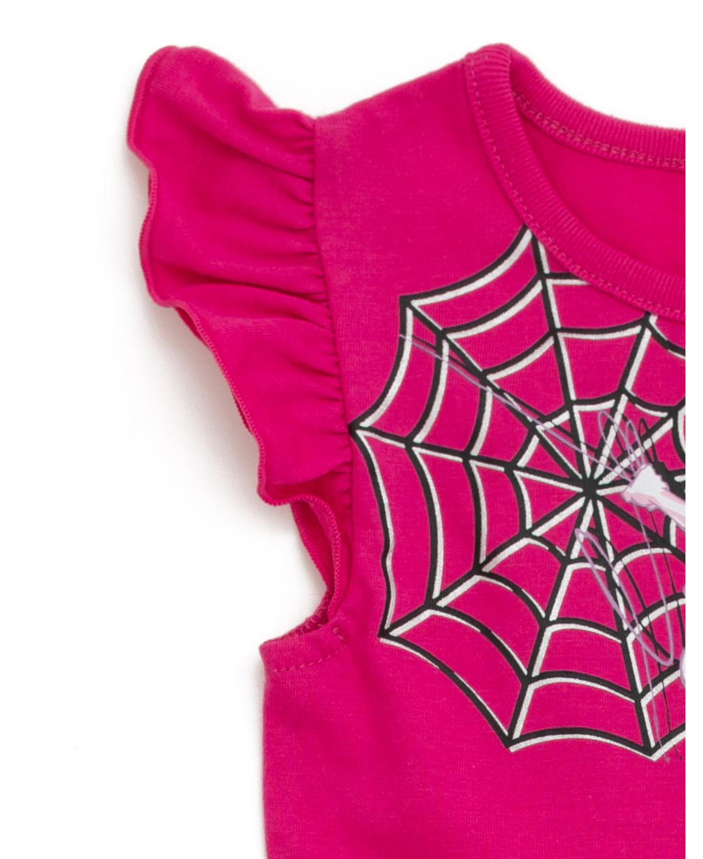 Платье Spider-Man Marvel Ghost Spider Tulle Tutu Dress to для девочек, цвет: Фиолетовый / Чёрный — фото 4