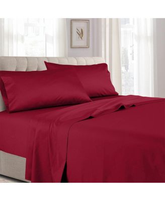Soft Cotton Sateen Sheet Set - Extra Deep Fitted (22 inches), King