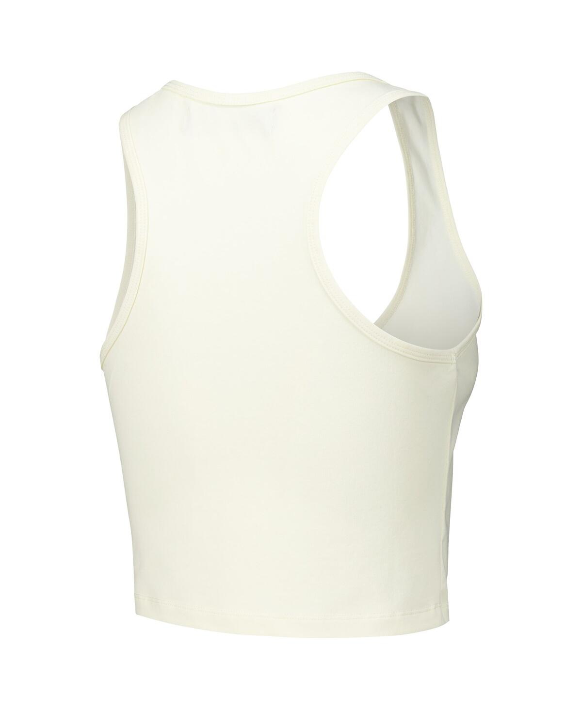 FREEZE MAX WOMEN'S R2-D2 CREAM STAR WARS RAINBOW TRI-BLEND TANK TOP 
