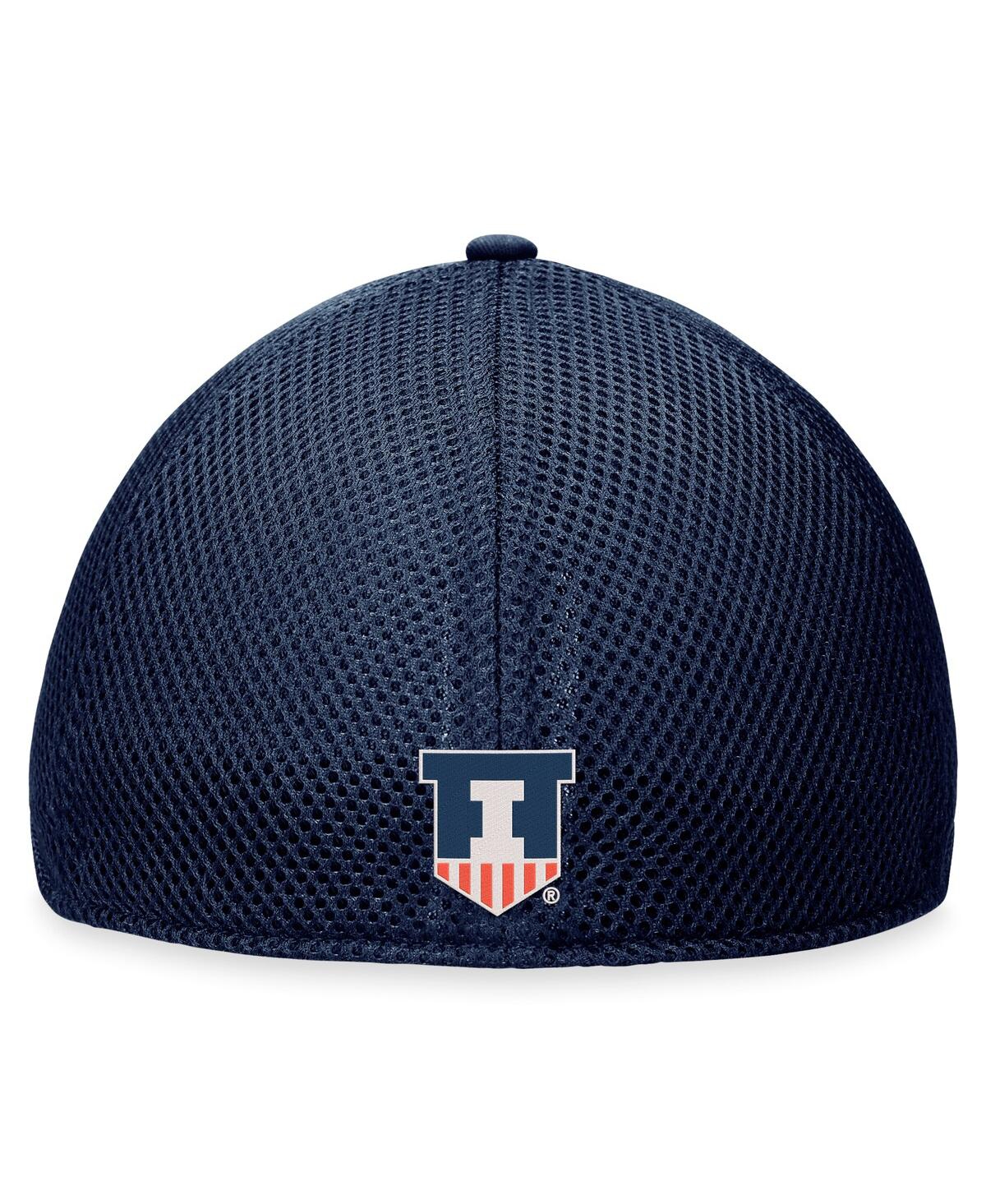 Top of the World Men'sIllinois Fighting Illini Spacer Flex Hat - Navy