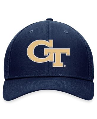 Men's Navy Georgia Tech Yellow Jackets Spacer Flex Hat