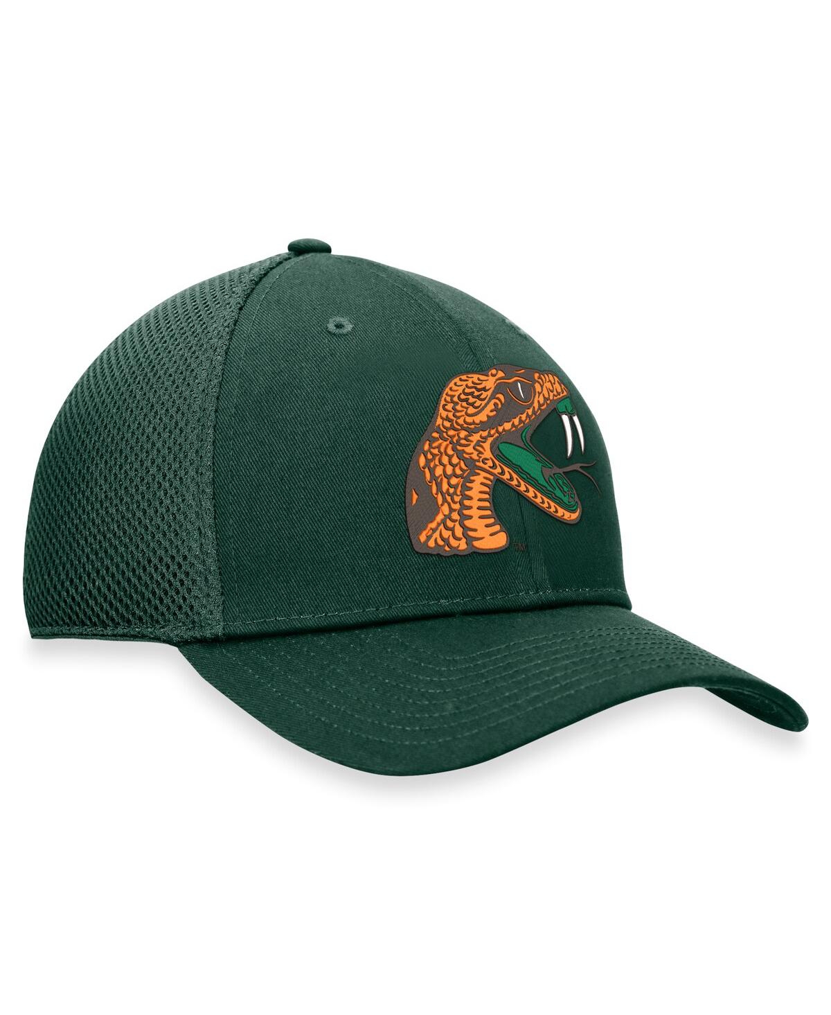 Top of the World Men'sFlorida A M Rattlers Spacer Flex Hat - Green