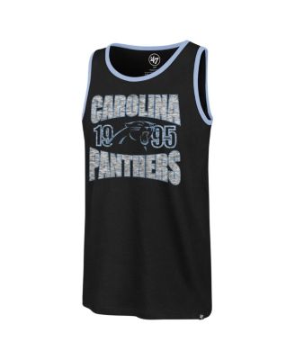 Men's Black Carolina Panthers Upload Franklin Tank Top