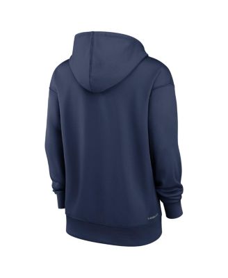 Women's Navy Seattle Mariners Authentic Collection Performance Pullover Hoodie