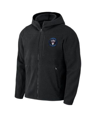 Men's Black Tennessee Titans Sherpa Full-Zip Hoodie