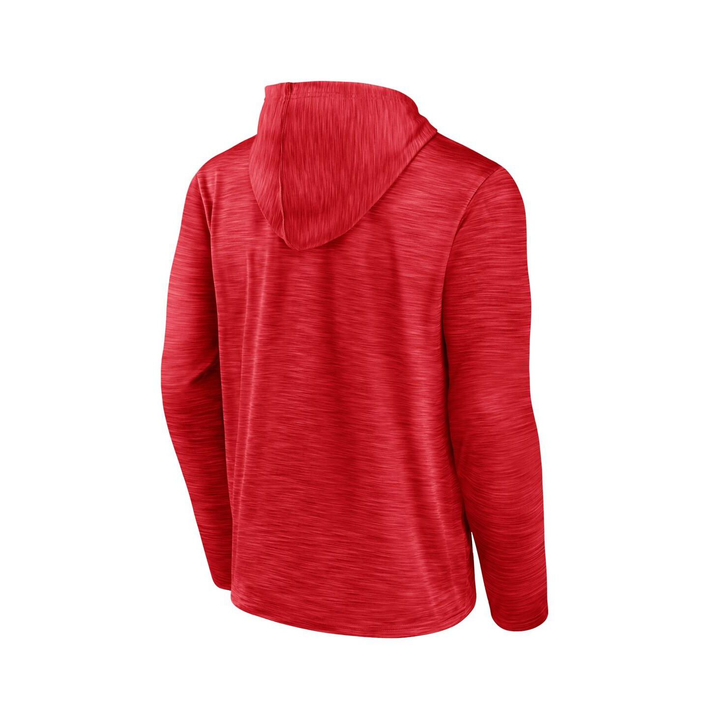 Мужское худи Fanatics Red Washington Capitals Never Quit Pullover — фото 3