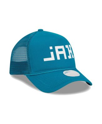 Women's Teal Jacksonville Jaguars McGee Trucker 9FORTY Adjustable Hat