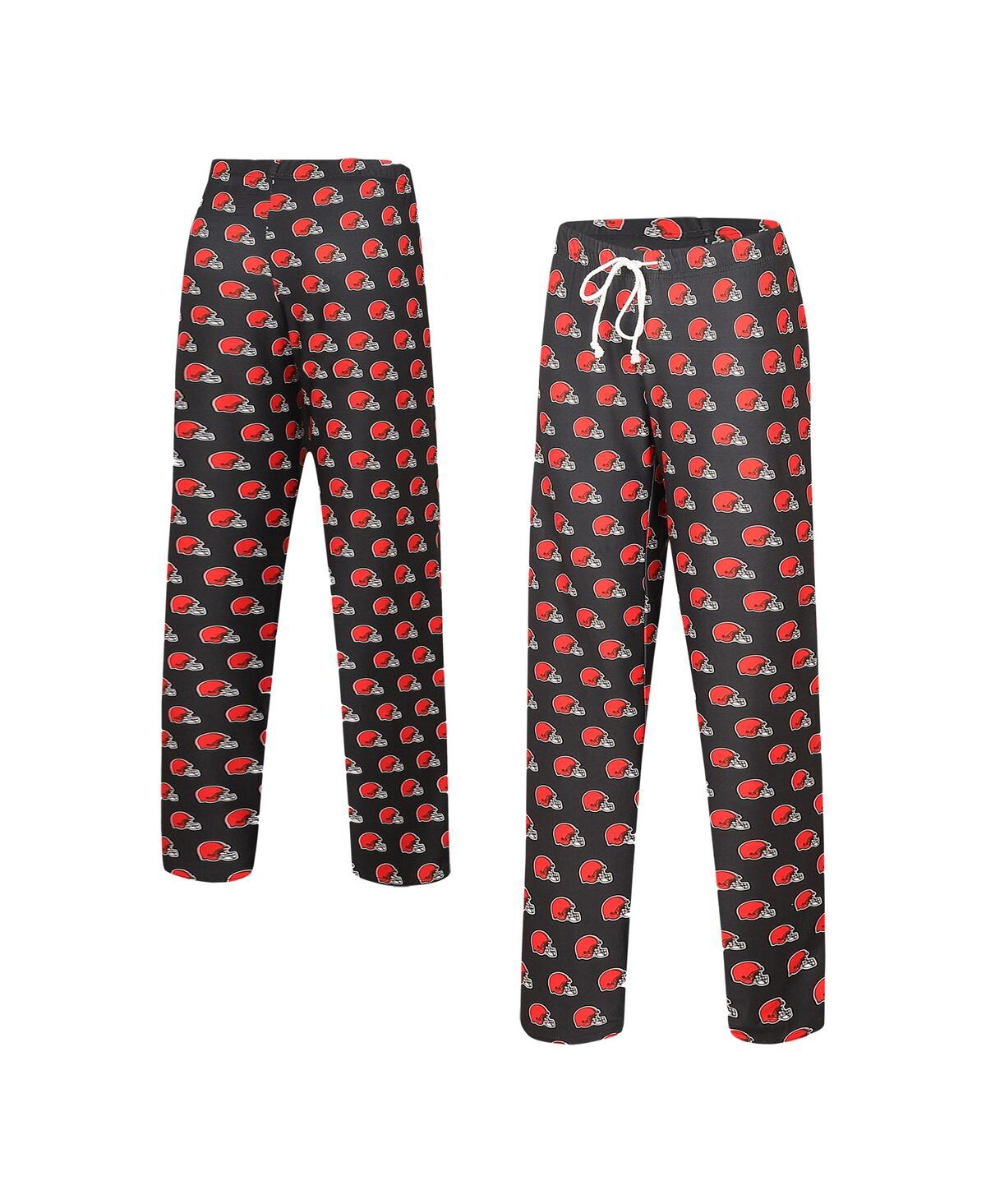 Concepts Sport Women's Brown Cleveland Browns Gauge Allover Print Sleep Pants