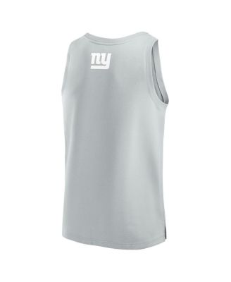 Men's Gray New York Giants Elements Tank Top