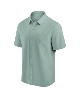 Men's Green Seattle Mariners Front Office Button-Up Shirt