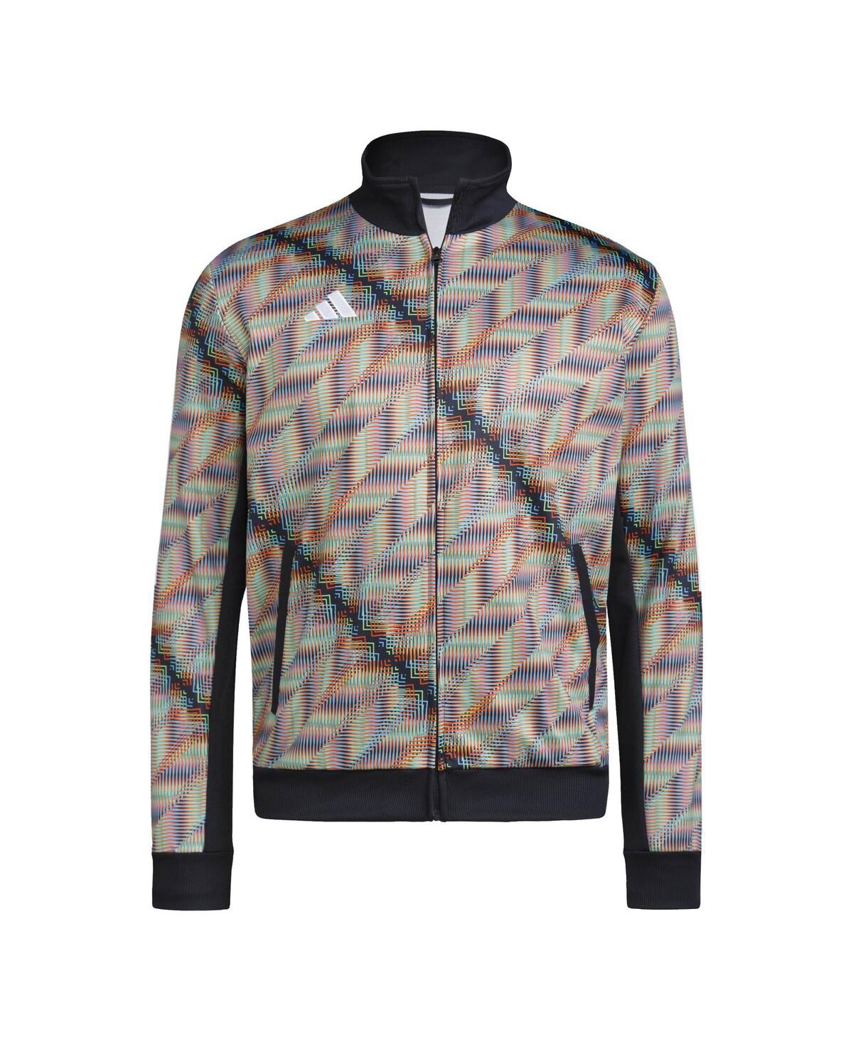 Adidas Men'sOrlando City Sc 2024 Hispanic Heritage Full-Zip Track Jacket - Black