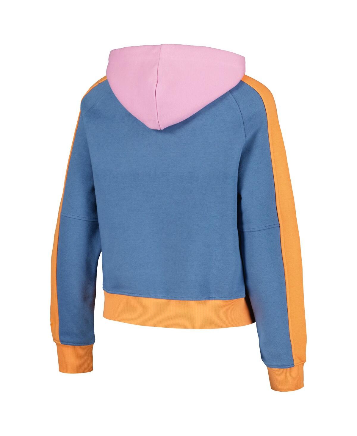 NEW ERA WOMEN'S LIGHT BLUE CHICAGO CUBS FASHION COLOR POP PULLOVER HOODIE 