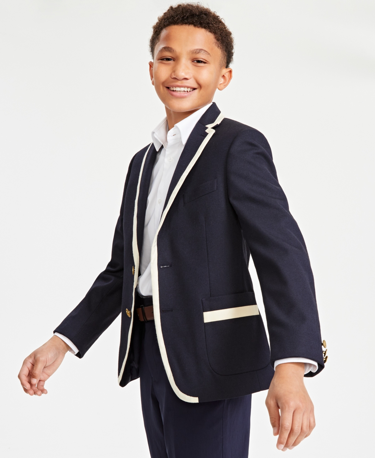 Big Boys Classic Stretch Suit Jacket