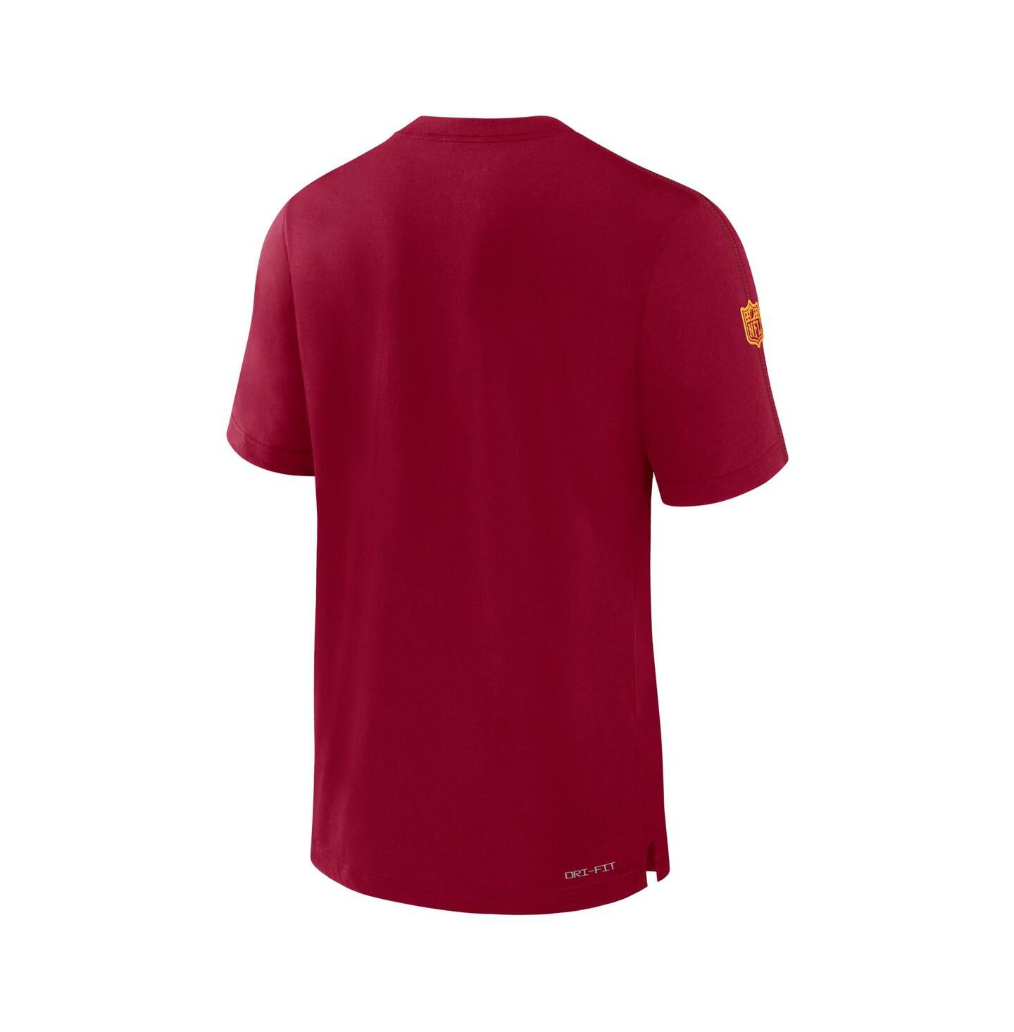 Мужская футболка Nike Burgundy Washington Commanders Sideline Player Performance — фото 3