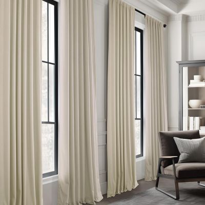 Simply Velvet Room Darkening Curtain Pair (2 Panels)