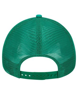 Men's White Oakland Athletics Retro Wordmark 9FORTY A-Frame Trucker Adjustable Hat