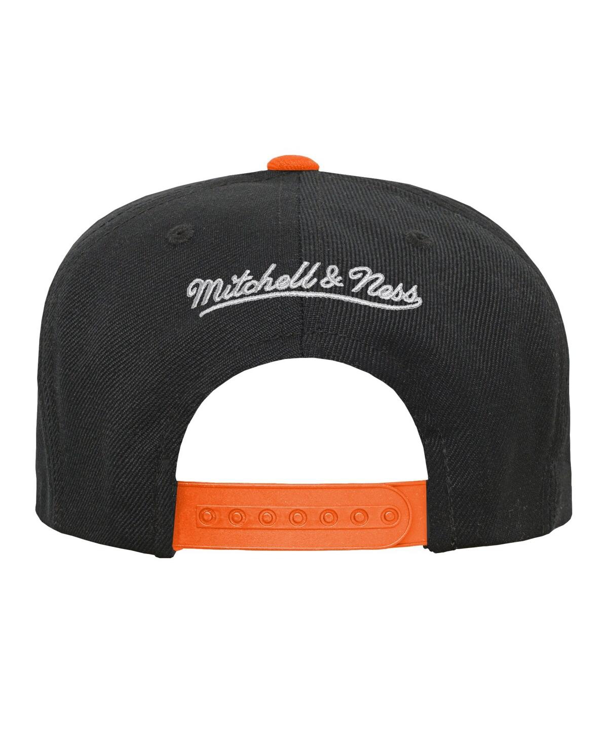 Mitchell & Ness Big Boys And Girls Black Cincinnati Bengals Team Two-tone Snapback Hat