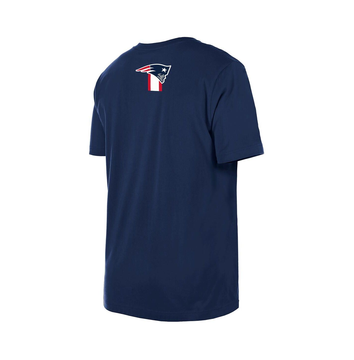 Мужская футболка New Era Navy New England Patriots 3rd Down Domestic — фото 3