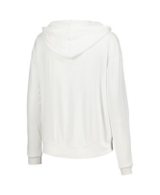 Women's White Minnesota United FC Accord Hoodie Long Sleeve Top