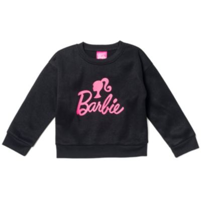 Little Girls French Terry Sweatshirt and Jogger Pants Set