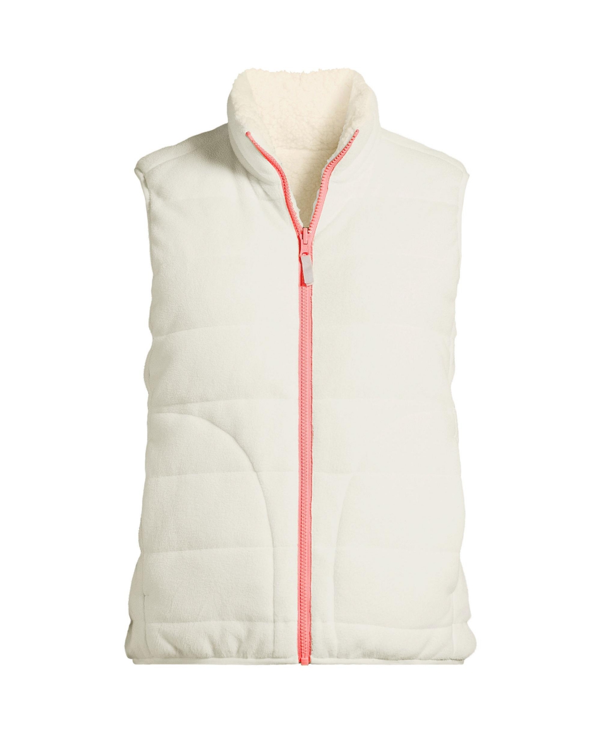 Lands' End Women's Anyweather Reversible Quilted Insulated Vest