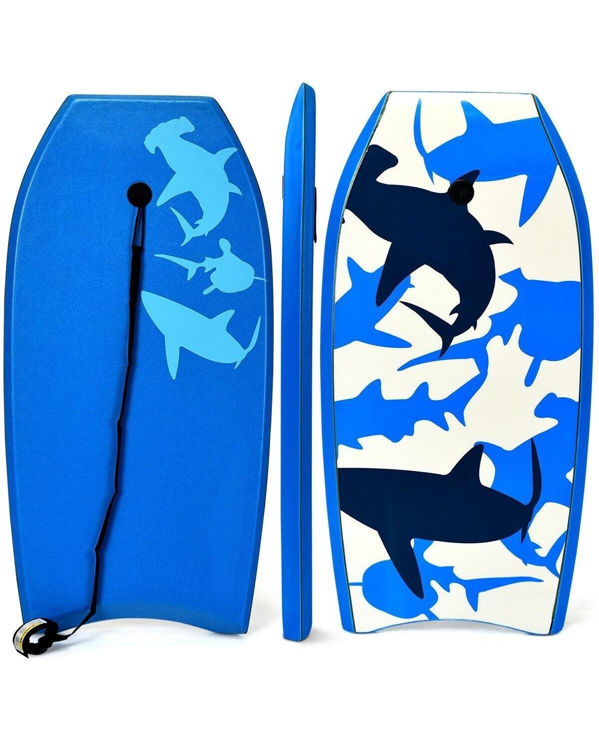 Lightweight Super Bodyboard Surfing with Eps Core Boarding-m - Blue