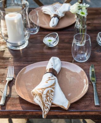 Melamine Sandia Dinner Plates, Set of 6