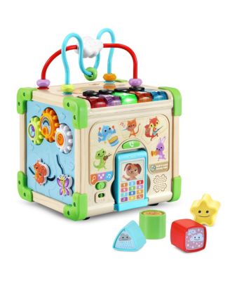 LeapFrog Touch Learn Wooden Activity Cube - FSC 100%