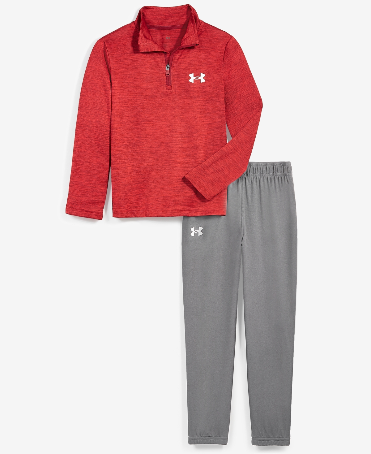Under Armour Toddler & Little Boys 2-Pc. Tech Wordmark Sweatshirt & Joggers Set