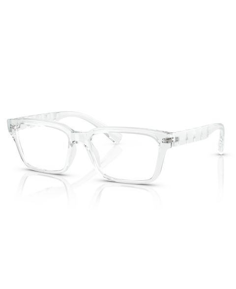 Мужские очки Armani Exchange Man Rectangle Plastic AX3116 Eyeglasses, цвет: Блестящий прозрачный