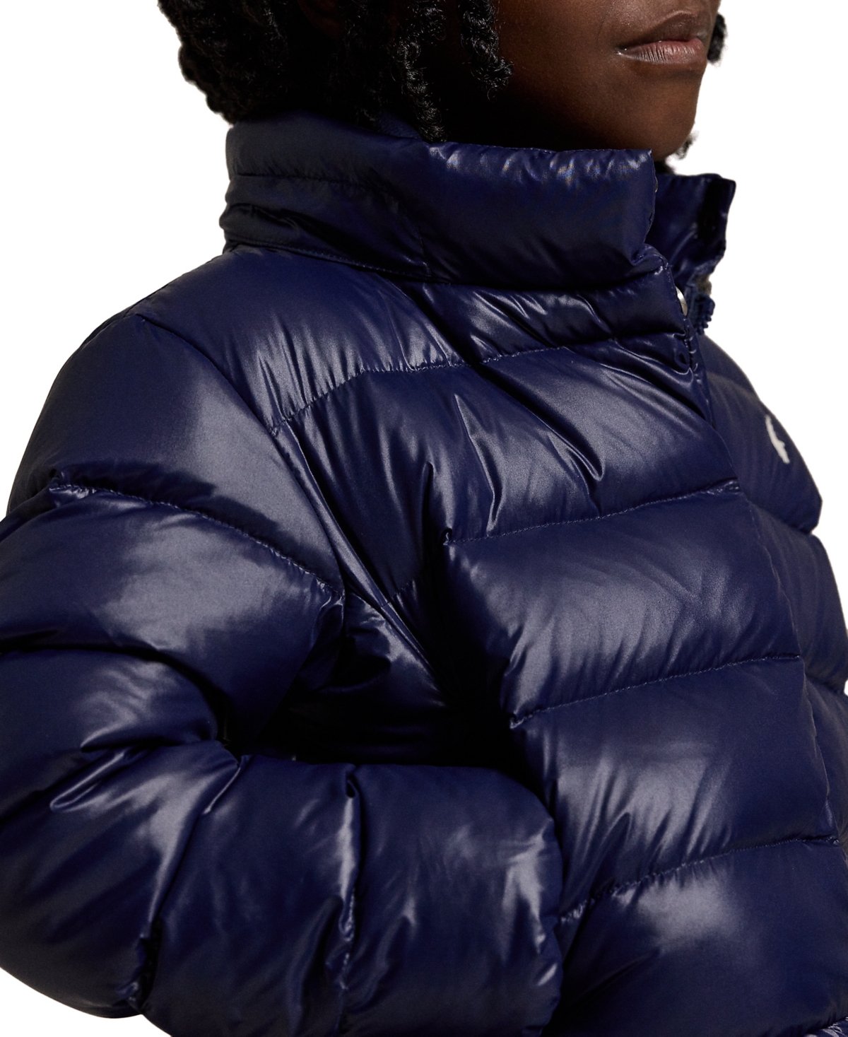 Polo Ralph Lauren Toddler And Little Girls Down Hooded Peplum Jacket