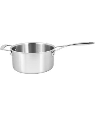 Essential 5 Stainless Steel 4 Qt. 2-Piece Saucepan with Lid