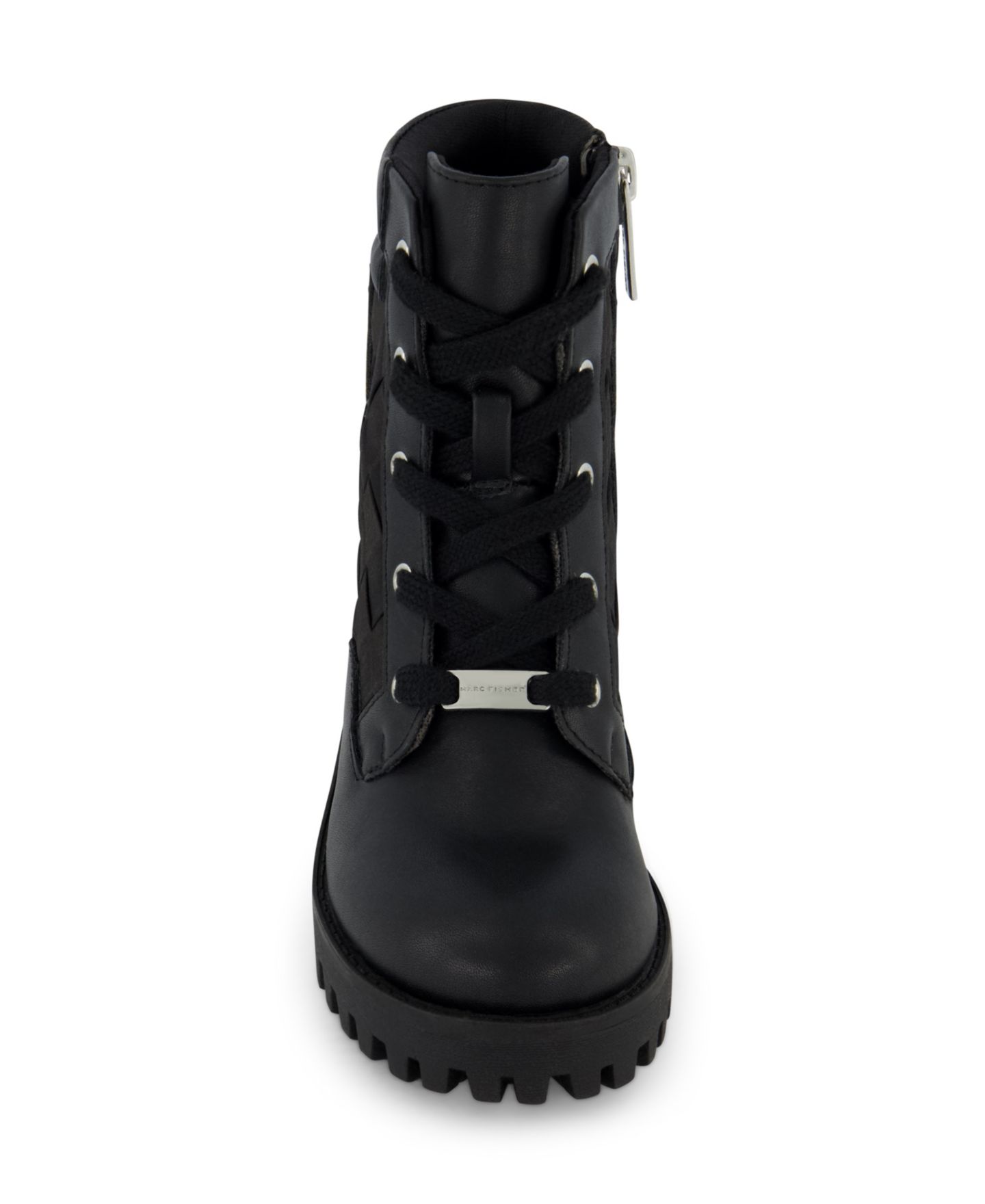 Ботинки Marc Fisher Markiva Weave Ankle Boot для девочек, цвет: Чёрный — фото 6
