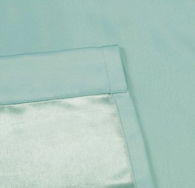 Basic Drape Woven Jacquard Thermal Curtain Panel - Rose