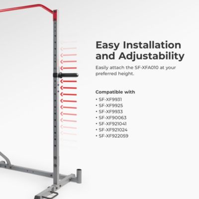 Adjustable Weight Plate Storage Rack Attachment Accessory– Fits 1” and 2” Inch Olympic Style Weight Plates