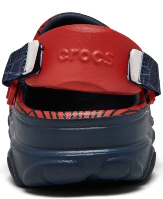 Crocs Little Kids Spider-Man All-Terrain Classic Clogs from Finish