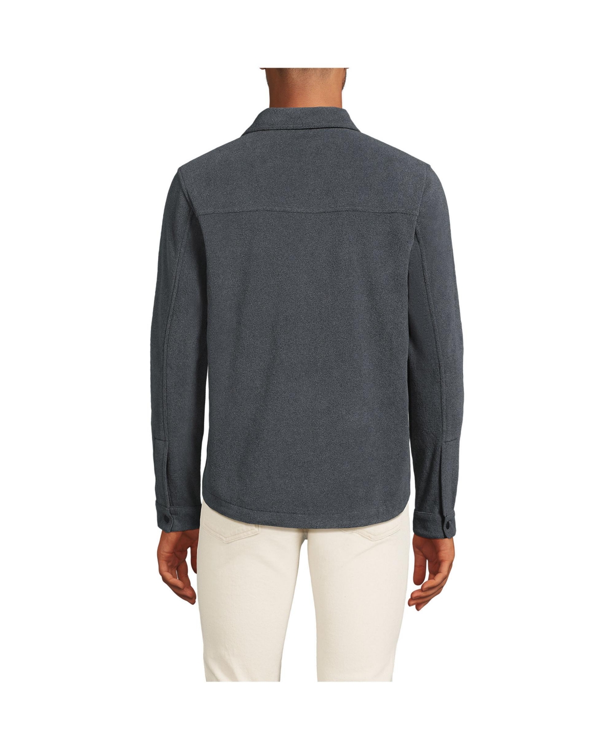 Lands' End Big & Tall Anyweather Fleece Shirt Jacket