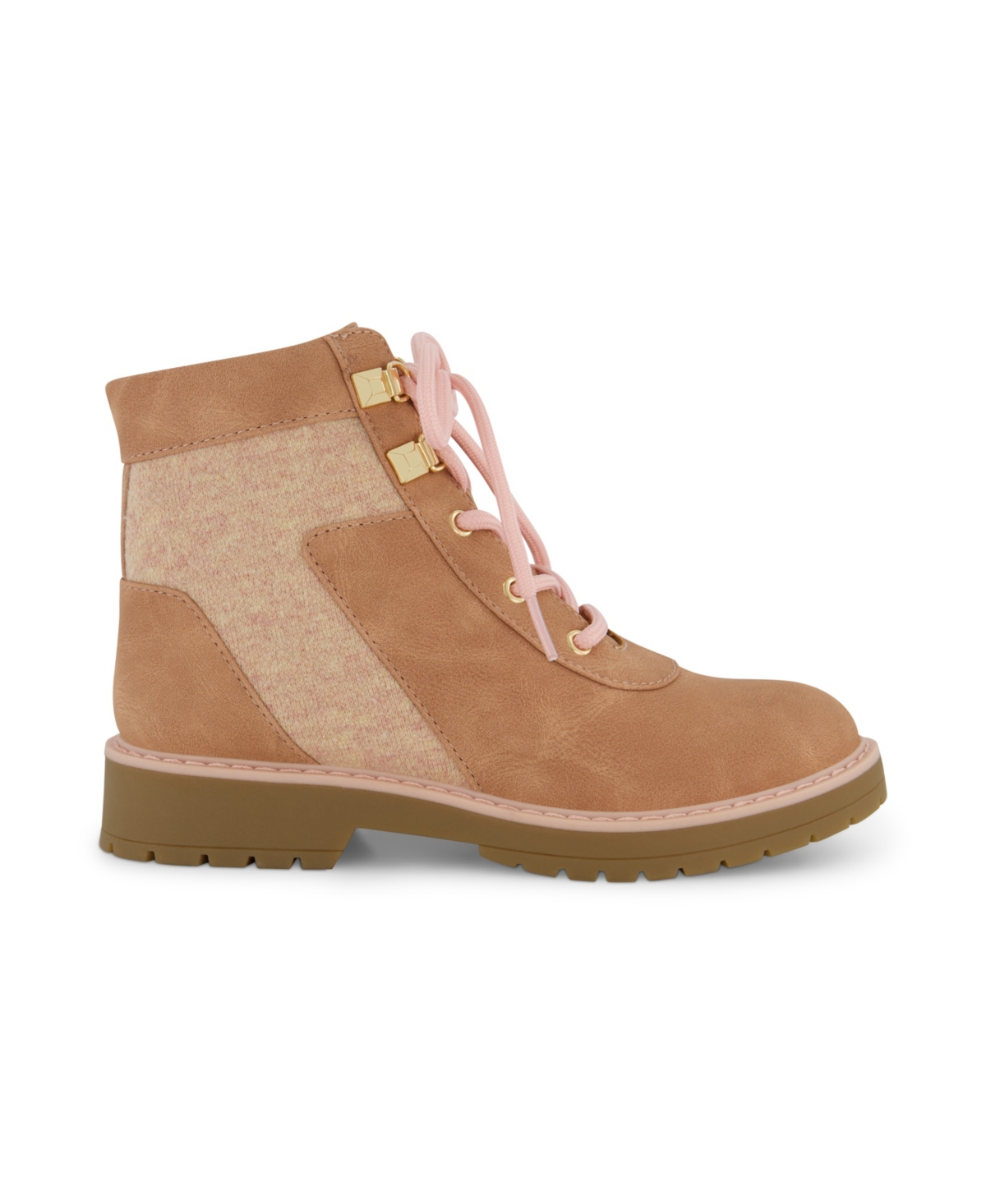 Marc Fisher Little And Big Girls Jade Mary Moto Ankle Boot In Mauve