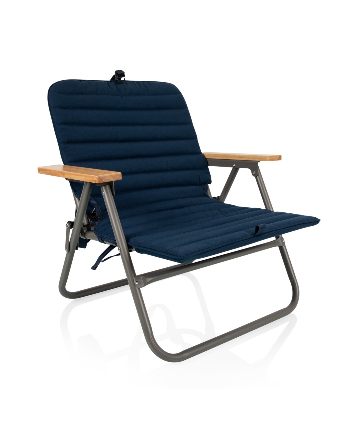 Descanso Padded Beach Chair - Navy Blue