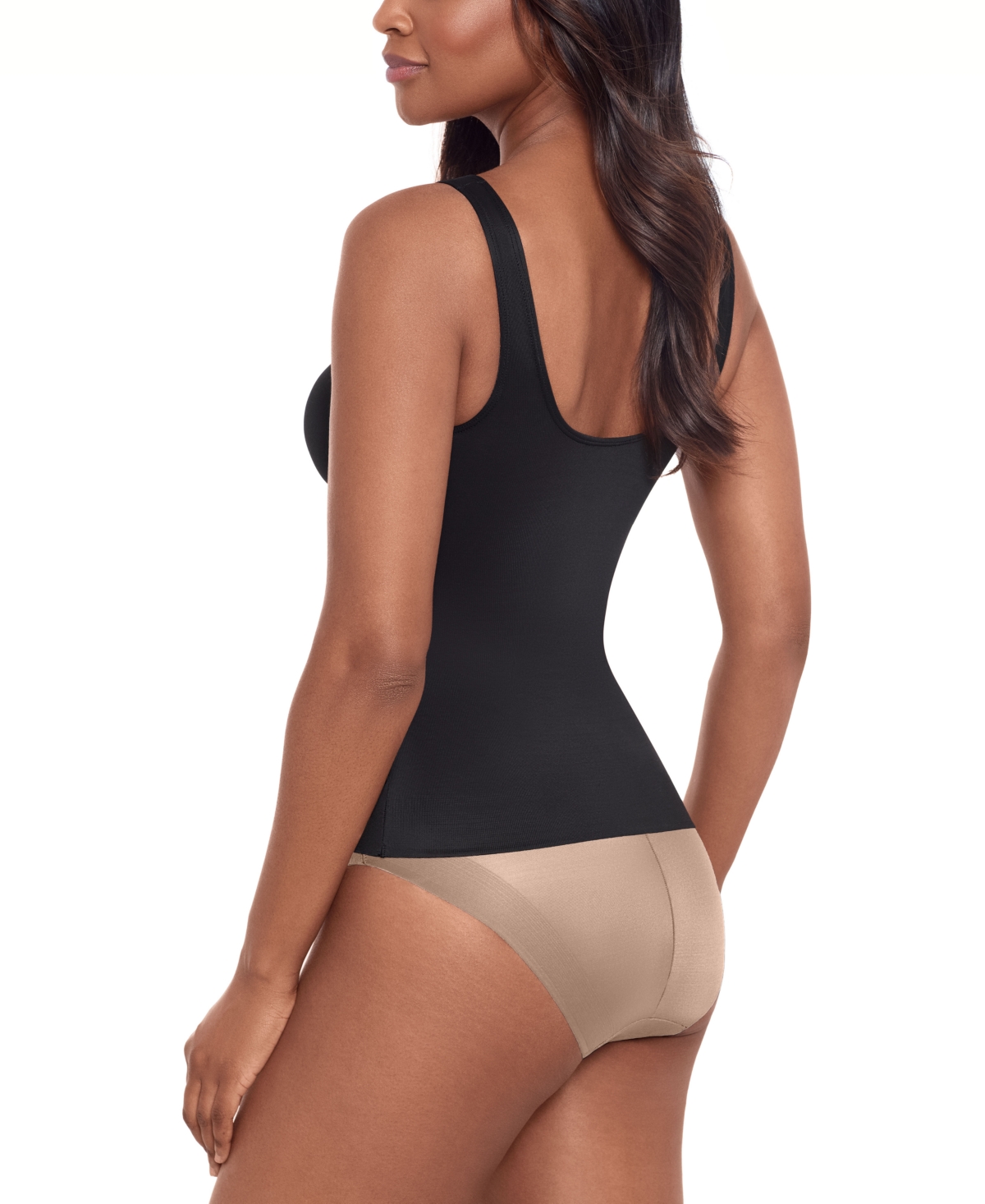 Miraclesuit Shapewear Women's Comfy Curves Shaping Cami 2512 In Black