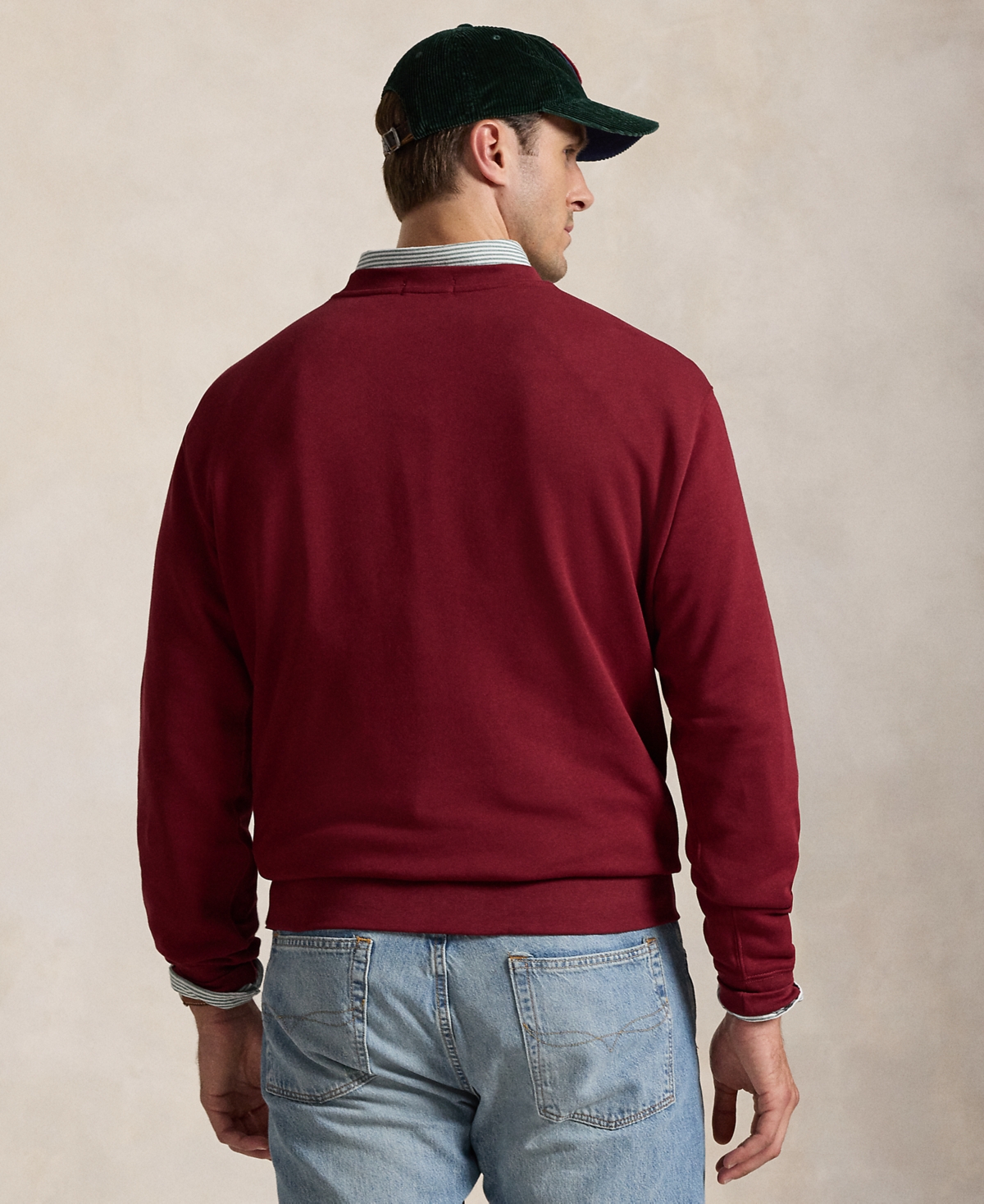 Polo Ralph Lauren Men's Big & Tall Polo Bear Fleece Sweatshirt