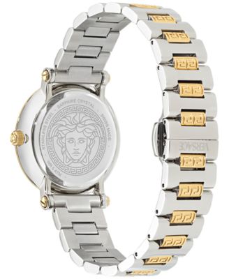 Women's Swiss Greca Sphere Two-Tone Stainless Steel Bracelet Watch 35mm