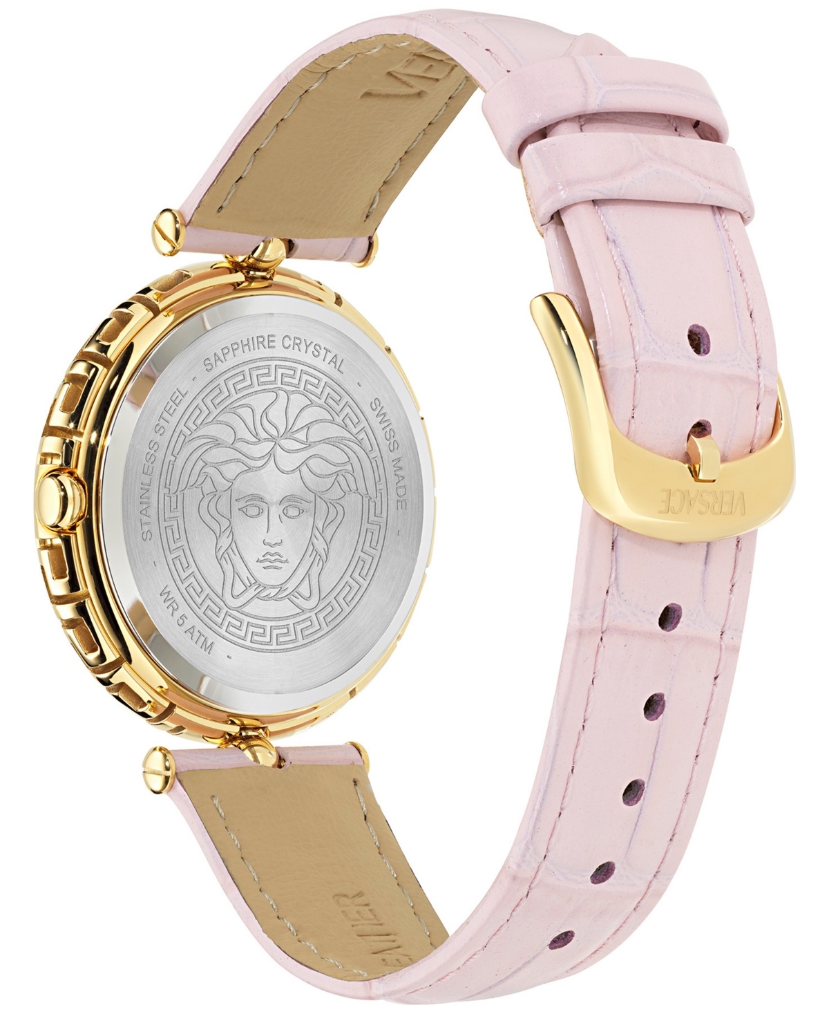 Versace Medusa Heritage Watch, 38mm In Gold