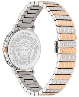 Women's Swiss Daedalus Two-Tone Stainless Steel Bracelet Watch 35mm