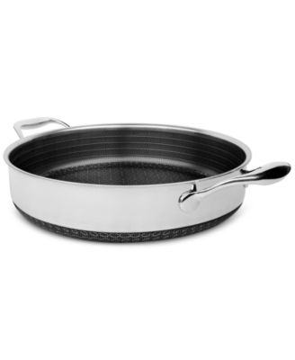 DiamondClad 5-Qt. Hybrid Nonstick Stainless Steel Saut&eacute; Pan and Lid